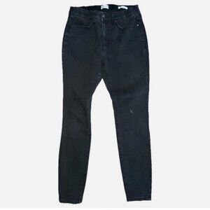 Wonderly Skinny Jeans Mid-Rise Stretch Black Size 6R  - 5 Pocket